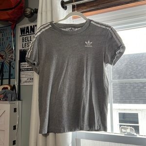 GRAY ADIDAS SHIRT
